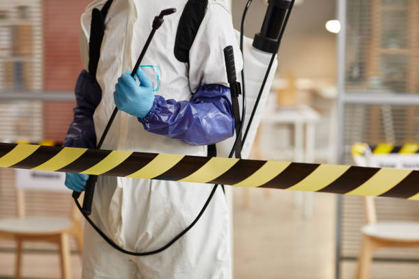 Professional Infectious Disease Decontamination technician working in Sherwood, WI